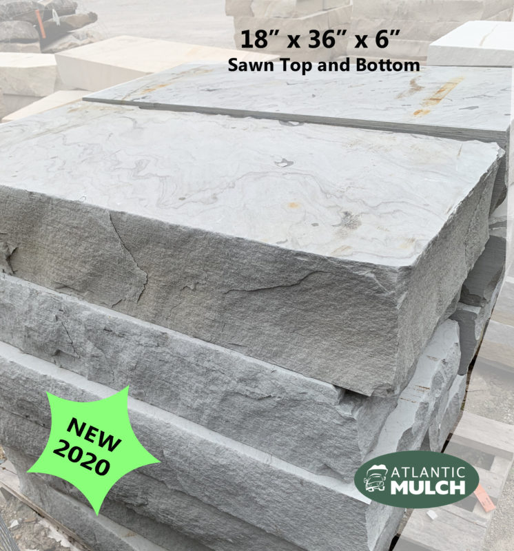 Sawn Top Steps 36″ Blue/Grey – Atlantic Mulch
